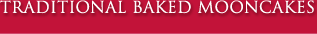 Traditional Baked Mooncakes